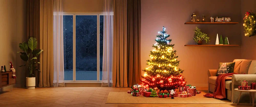 How Many Feet of Lights Do You Need for a 7-Foot Christmas Tree?